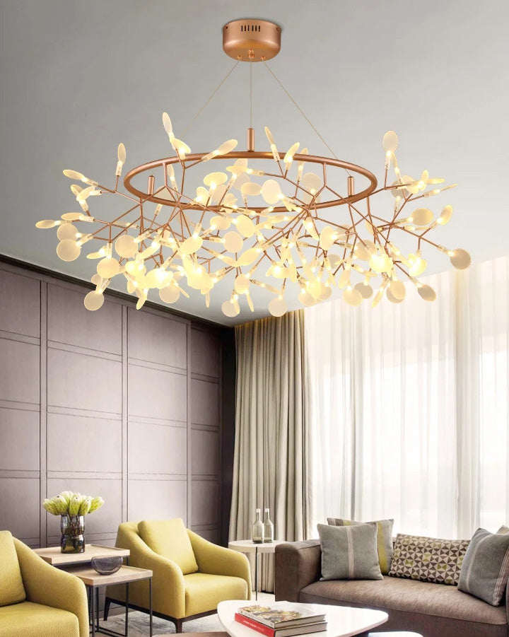 WOMO Lustre Rond Branche Led-WM2435