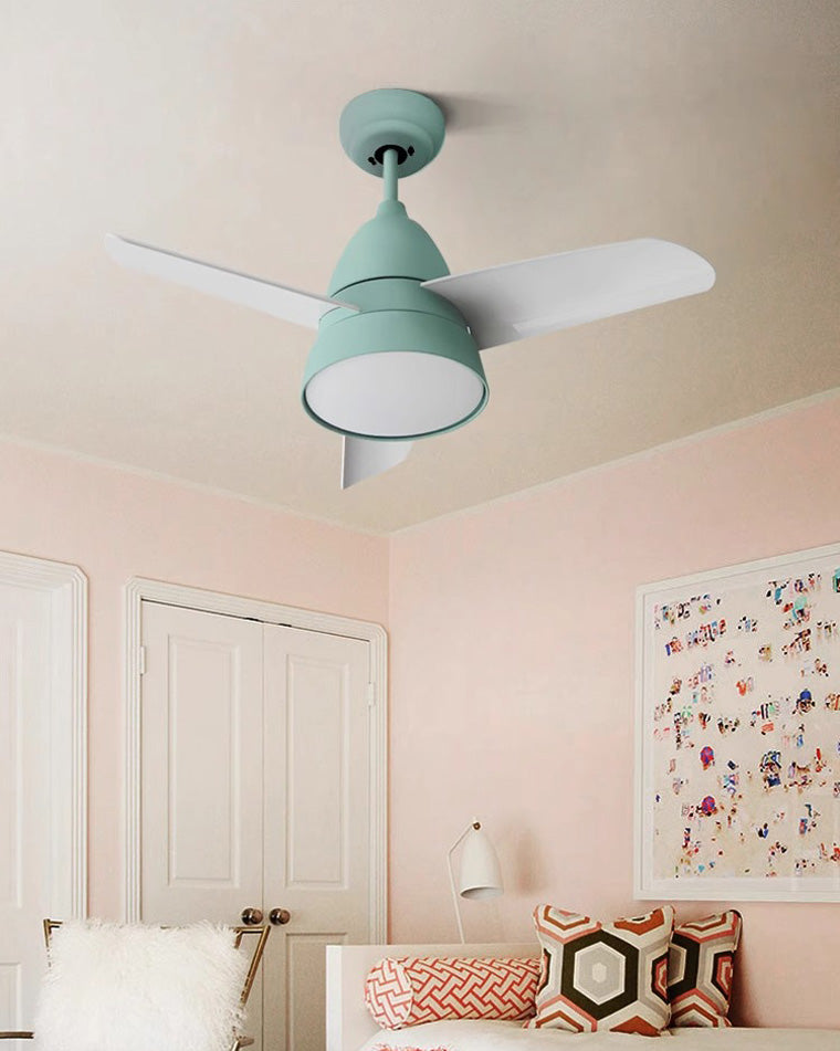 WOMO 3 lames conique lampe de ventilateur de plafond-WM5099