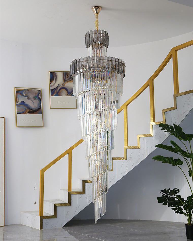 Lustre en cristal en cascade WOMO-WM2387
