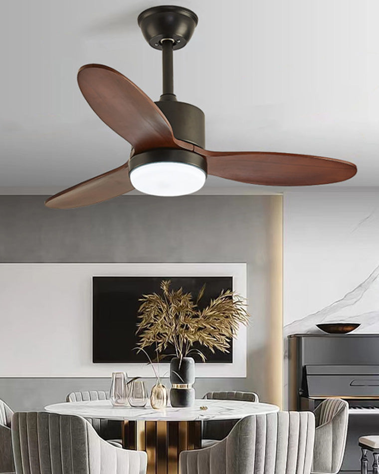 Lampe de ventilateur de plafond moderne WOMO Mid Century-WM5043