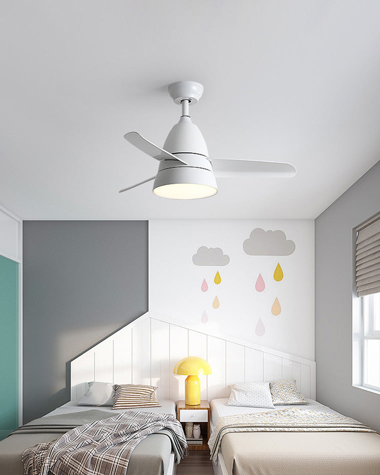 WOMO 3 lames conique lampe de ventilateur de plafond-WM5099