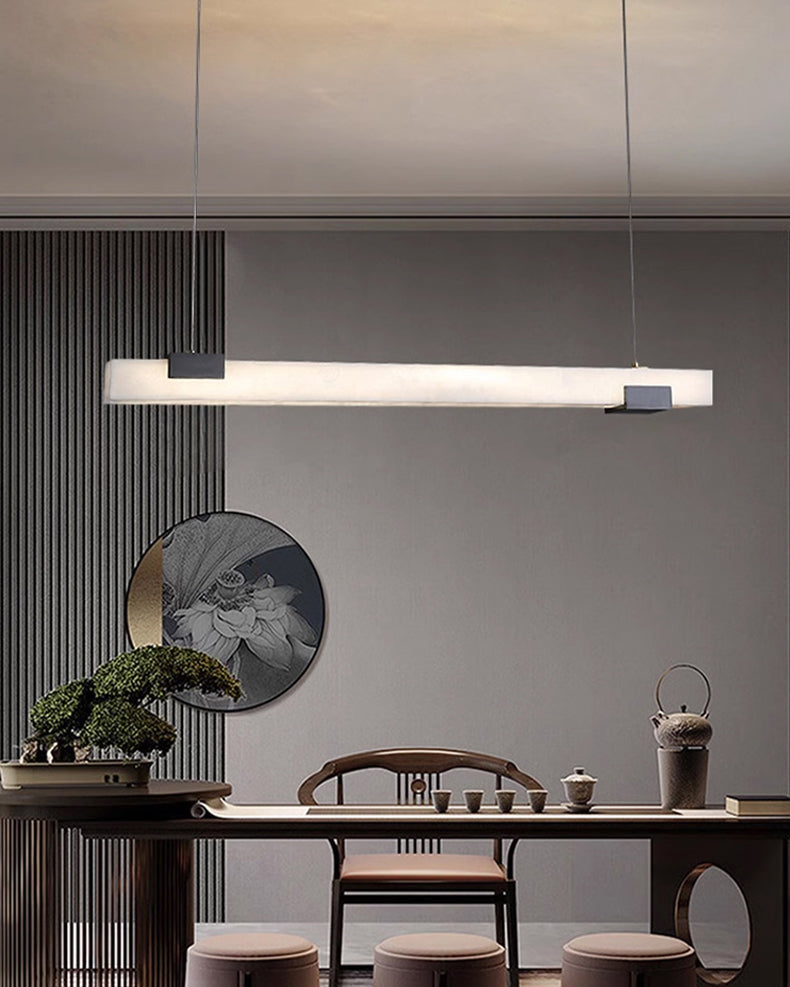 Lustre en albâtre linéaire WOMO-WM2838