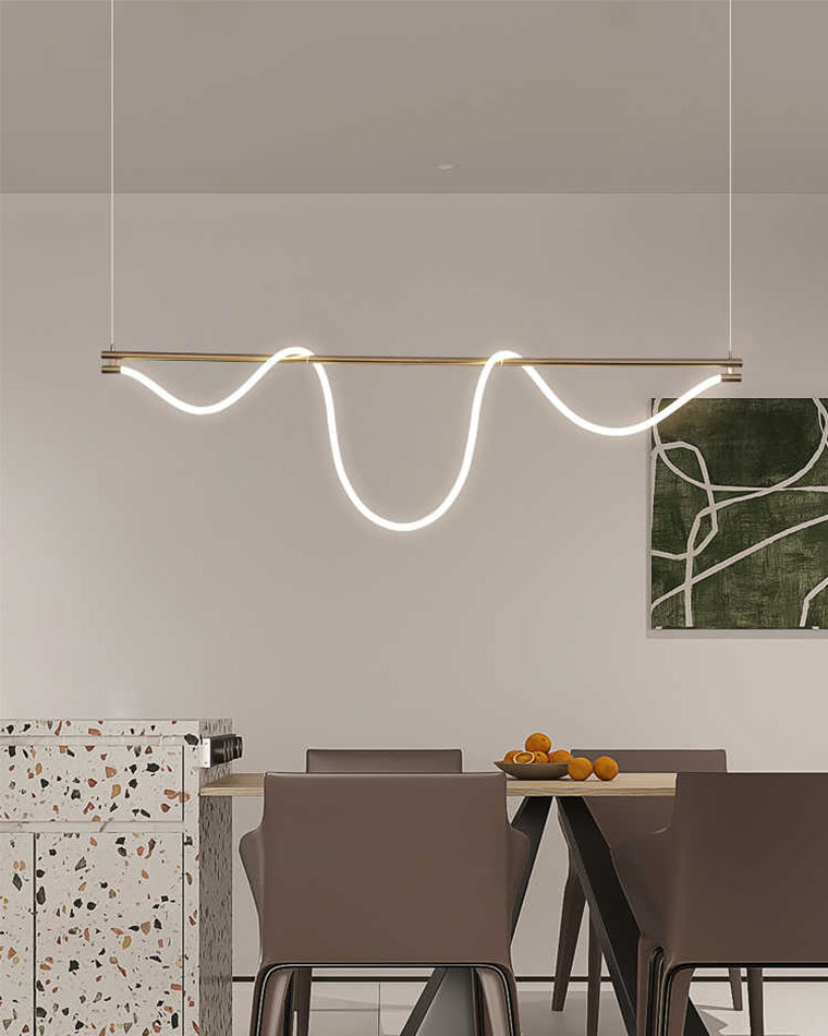 Lustre linéaire WOMO Rope Led-WM2742