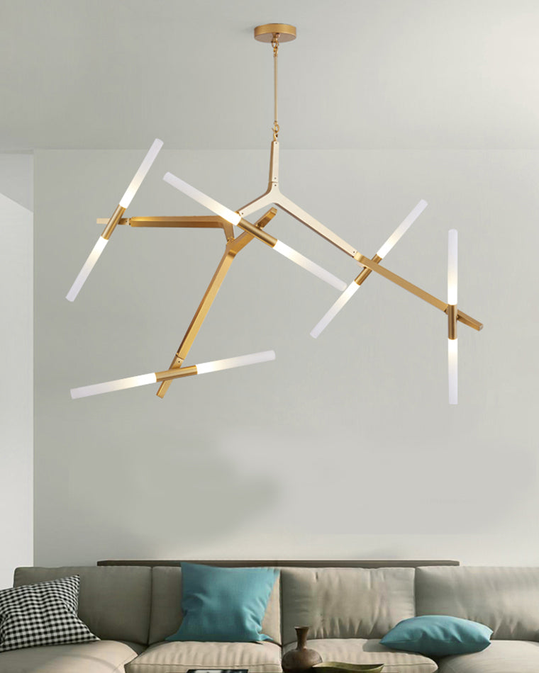 Lustre à branche en or réglable WOMO-WM2511