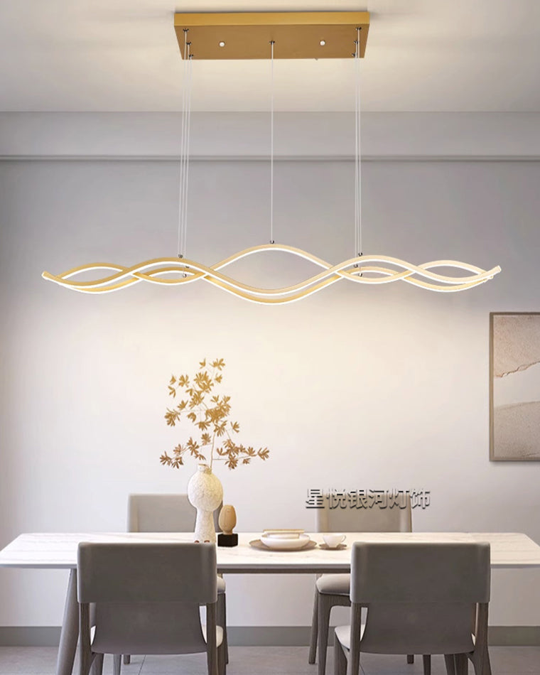 Lustre LED ondulé WOMO-WM2774