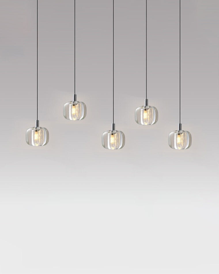 WOMO Lustre Plusieurs Ampoules en Verre-WM2111a