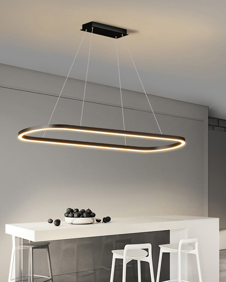 WOMO Lustre Ovale Led Minimaliste-WM2434