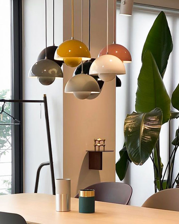 WOMO Suspension Dôme Metal Multicolore-WM2498