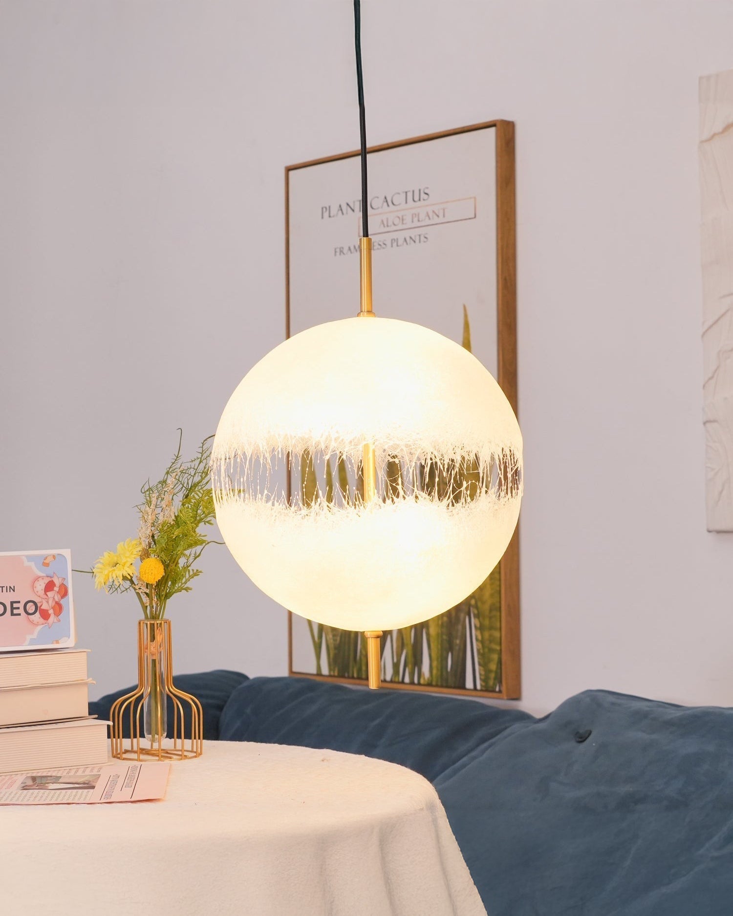Suspension Globe en fibre de verre WOMO-WM2577