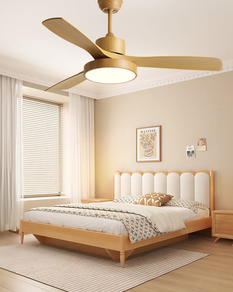 Lampe de ventilateur de plafond moderne WOMO 3 pales-WM5123