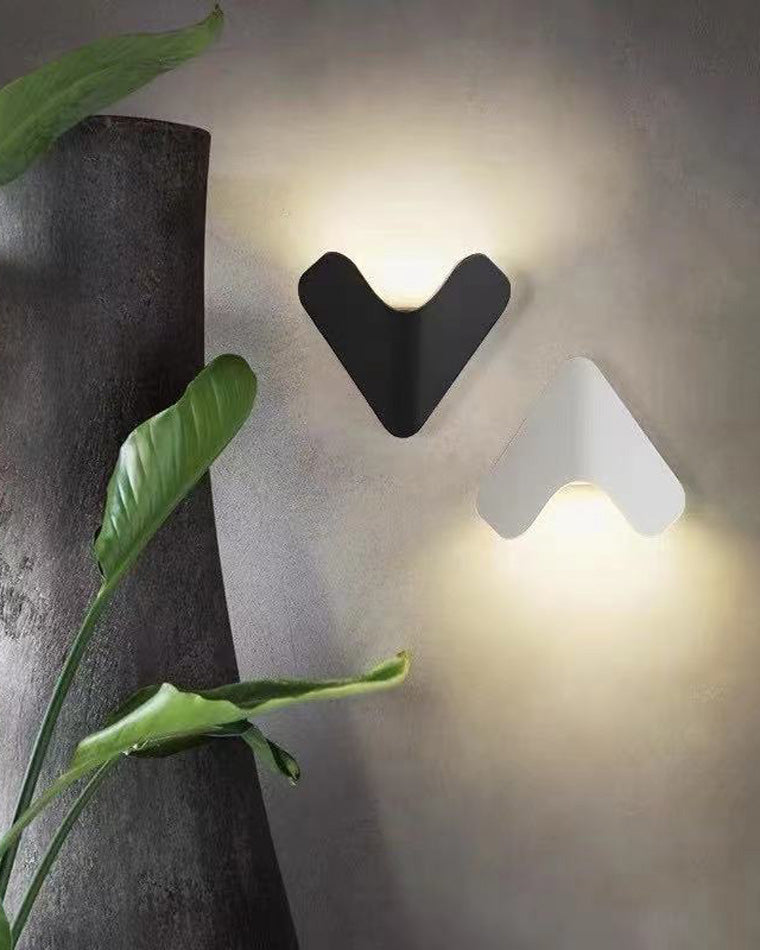 WOMO Applique Murale Extérieure Triangulaire-WM9059