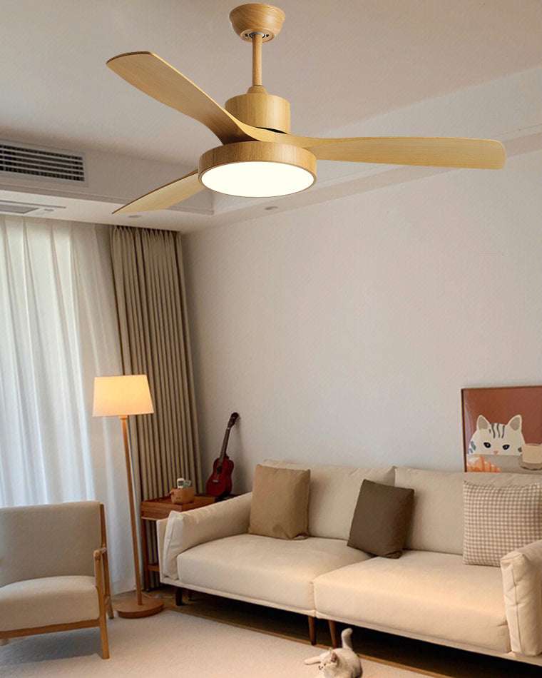 Lampe de ventilateur de plafond moderne WOMO 3 pales-WM5123