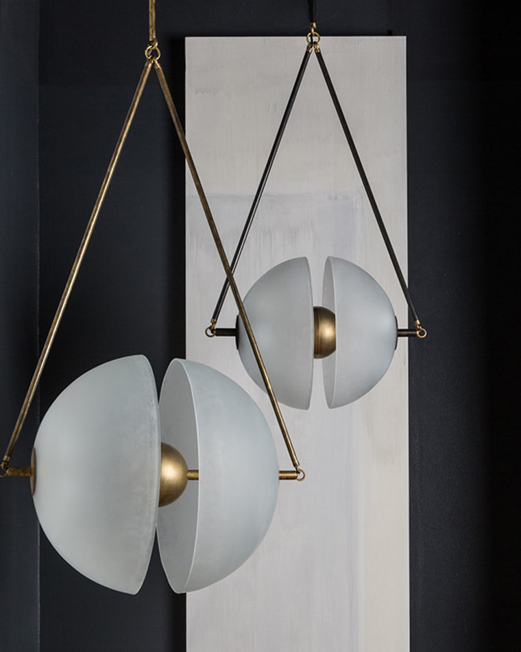 WOMO Suspension Boule Verre Minimaliste-WM2506
