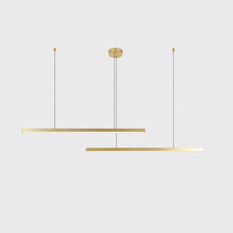 WOMO Lustre Multiple Led Noir/Doré-WM2018