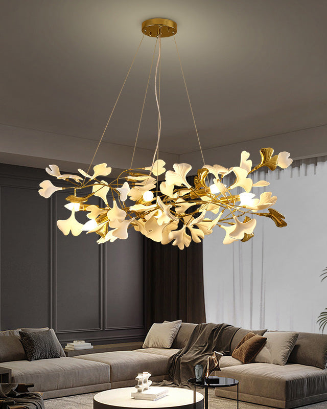 Lustre en céramique WOMO Gingko-WM2411