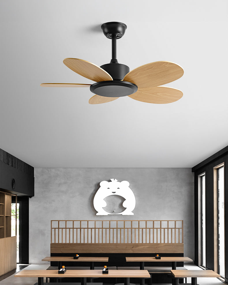 Ventilateur de plafond en bois pour enfants WOMO 36 pouces - WM5152