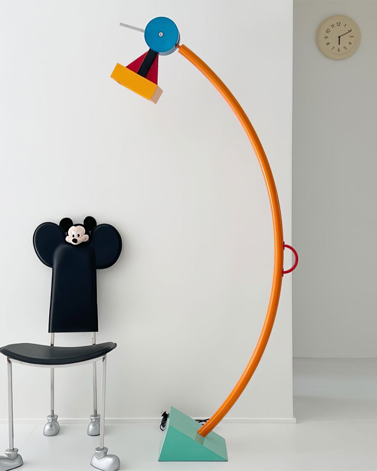 WOMO Lampe sur Pied Arc Multicolore - WM7104