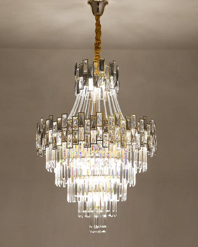 Lustre en cristal massif à plusieurs niveaux WOMO-WM2380