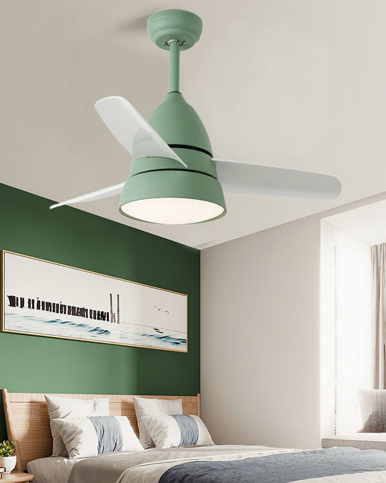 WOMO 3 lames conique lampe de ventilateur de plafond-WM5099