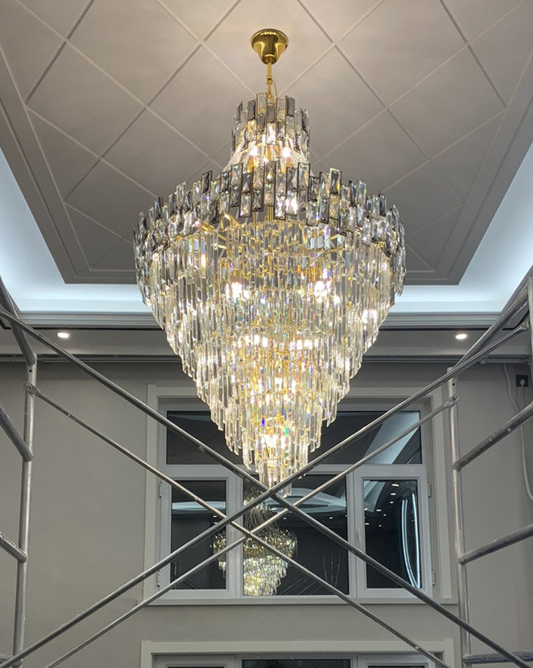 Lustre en cristal massif à plusieurs niveaux WOMO-WM2380