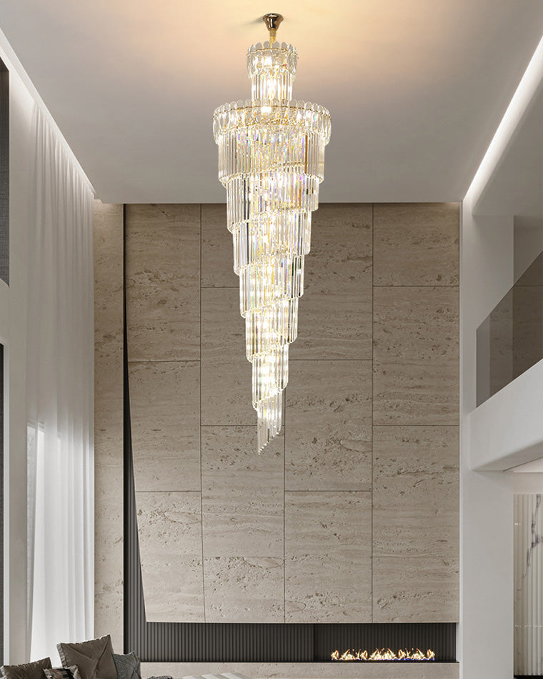 Lustre en cristal en cascade WOMO-WM2387