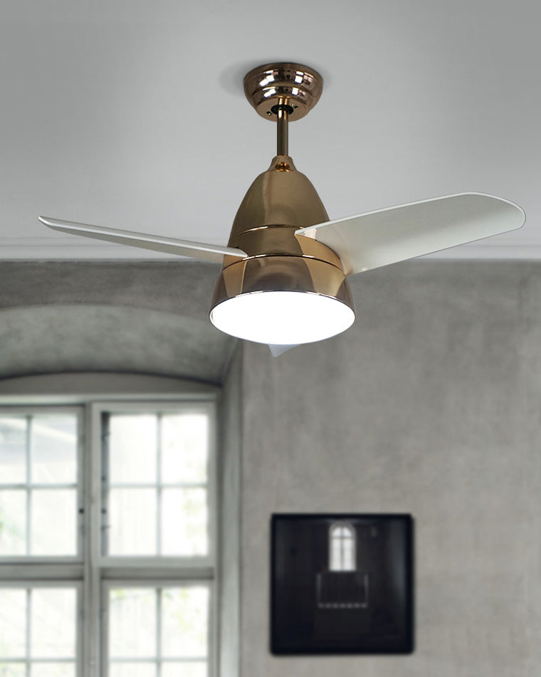 WOMO 3 lames conique lampe de ventilateur de plafond-WM5099