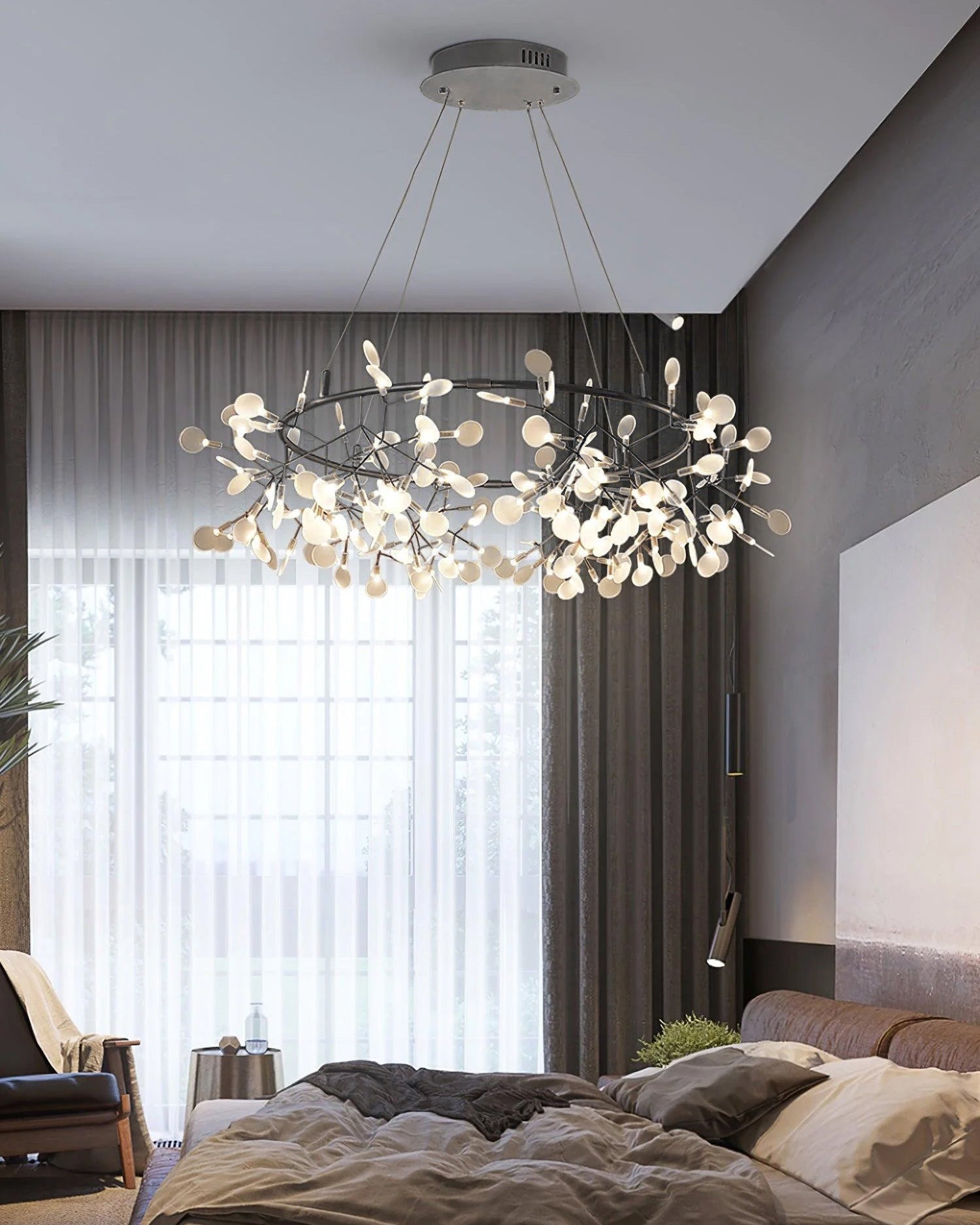 WOMO Lustre Rond Branche Led-WM2435