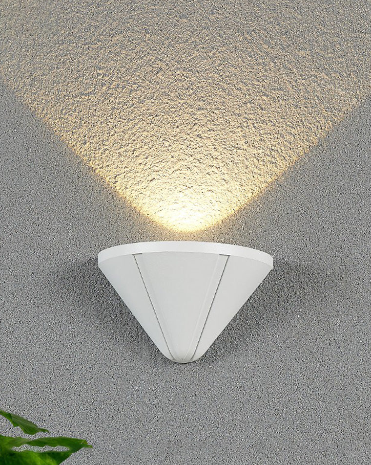 WOMO Applique Murale Extérieure en Forme de Cône - WM9141