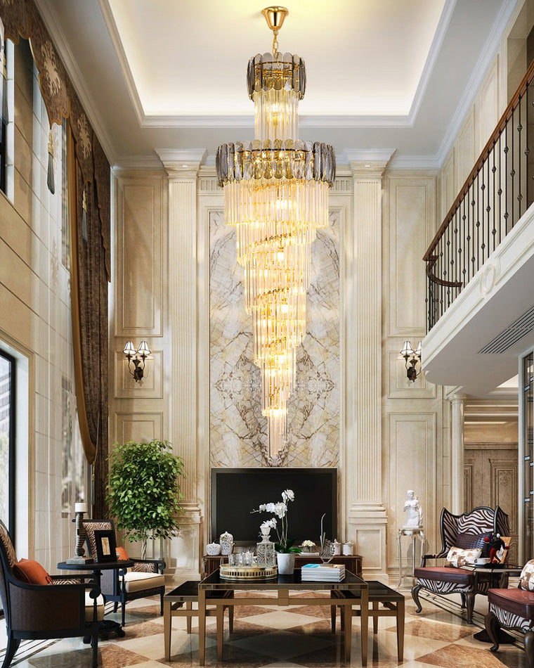 Lustre en cristal en cascade WOMO-WM2387