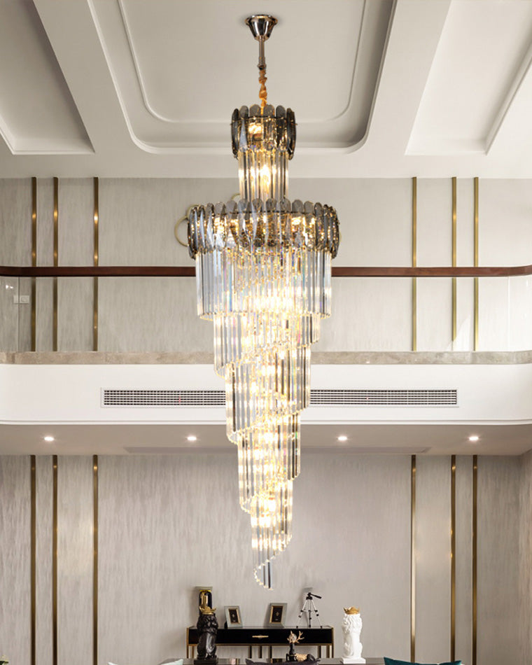 Lustre en cristal en cascade WOMO-WM2387