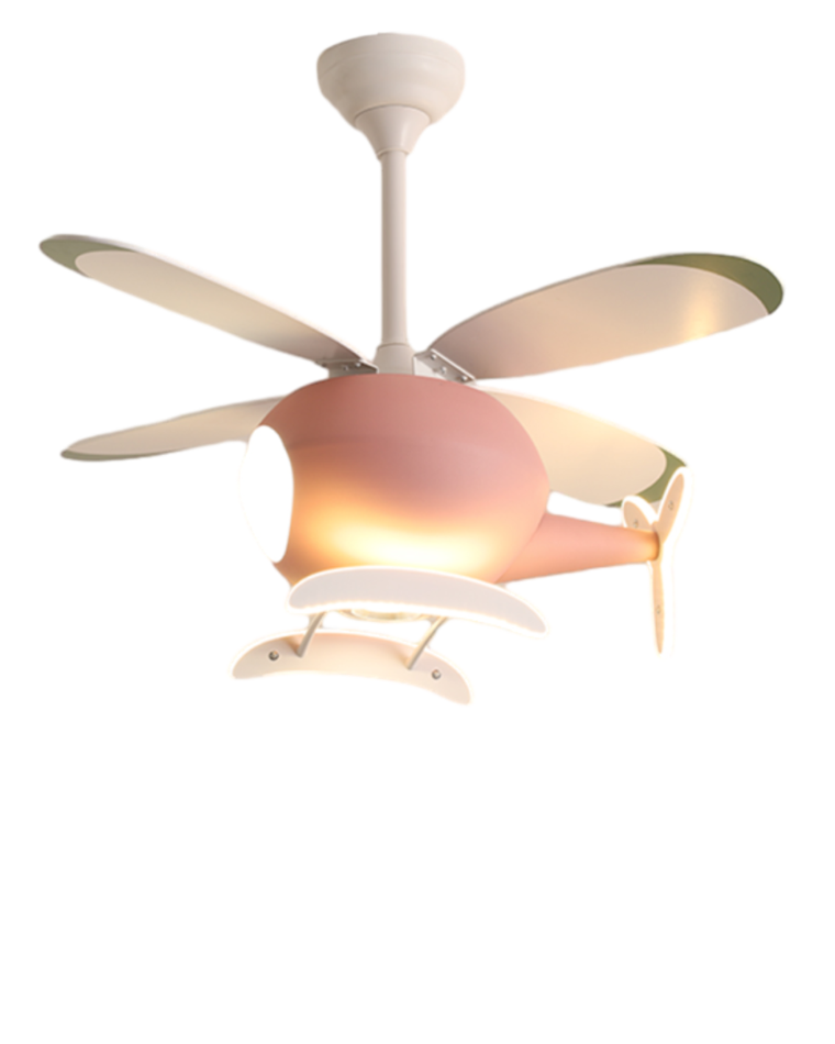 WOMO Ventilateur de plafond pour enfant Avion-WM5007