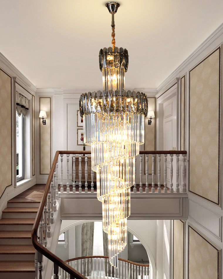 Lustre en cristal en cascade WOMO-WM2387