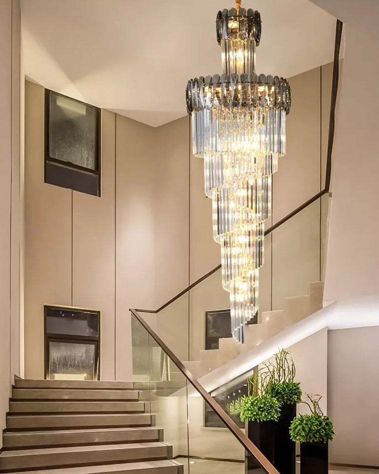 Lustre en cristal en cascade WOMO-WM2387
