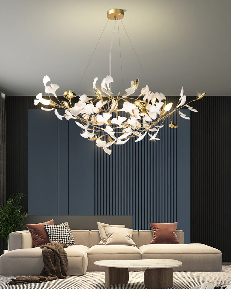 Lustre en céramique WOMO Gingko-WM2411