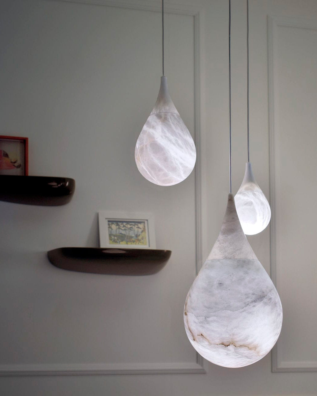 Suspension WOMO Alabaster Raindrop-WM2901