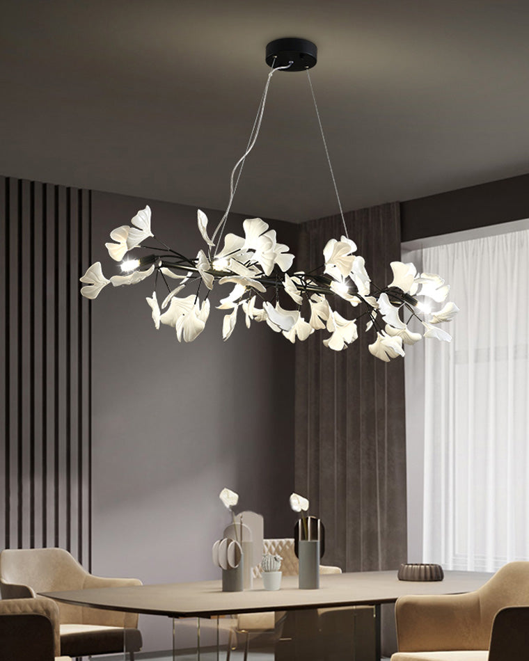 WOMO Lustre Linéaire Feuille de Ginkgo-WM2413