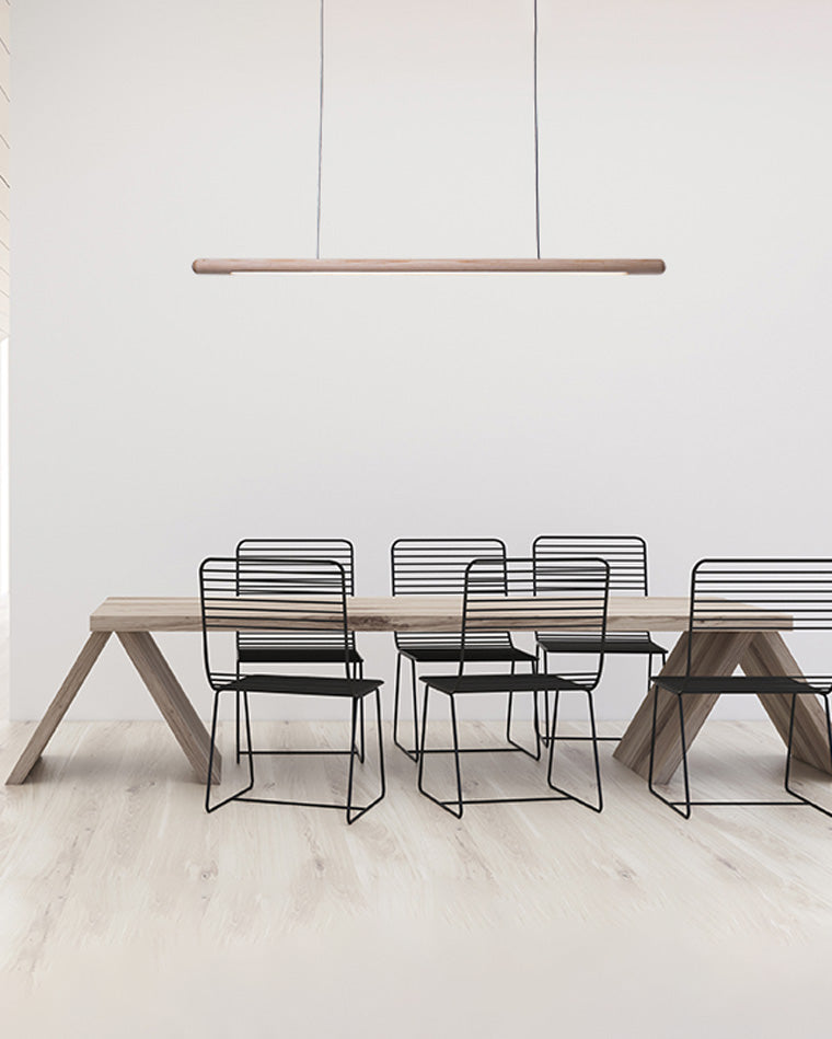 Suspension LED linéaire WOMO Walnut-WM2520