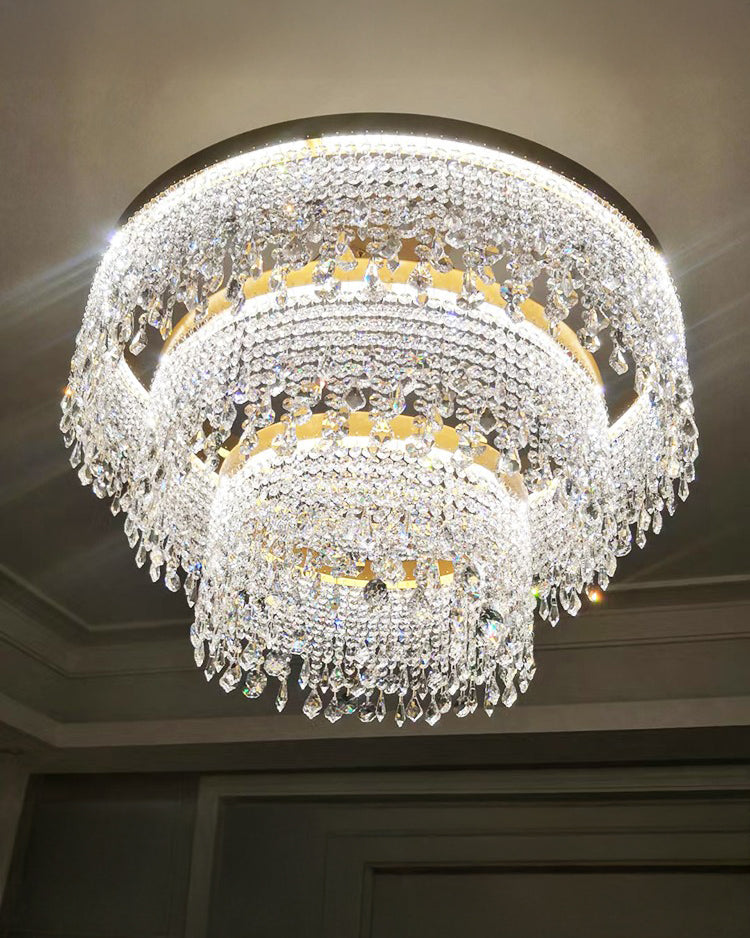WOMO-WM2350 Cascade Crystal Chandelier