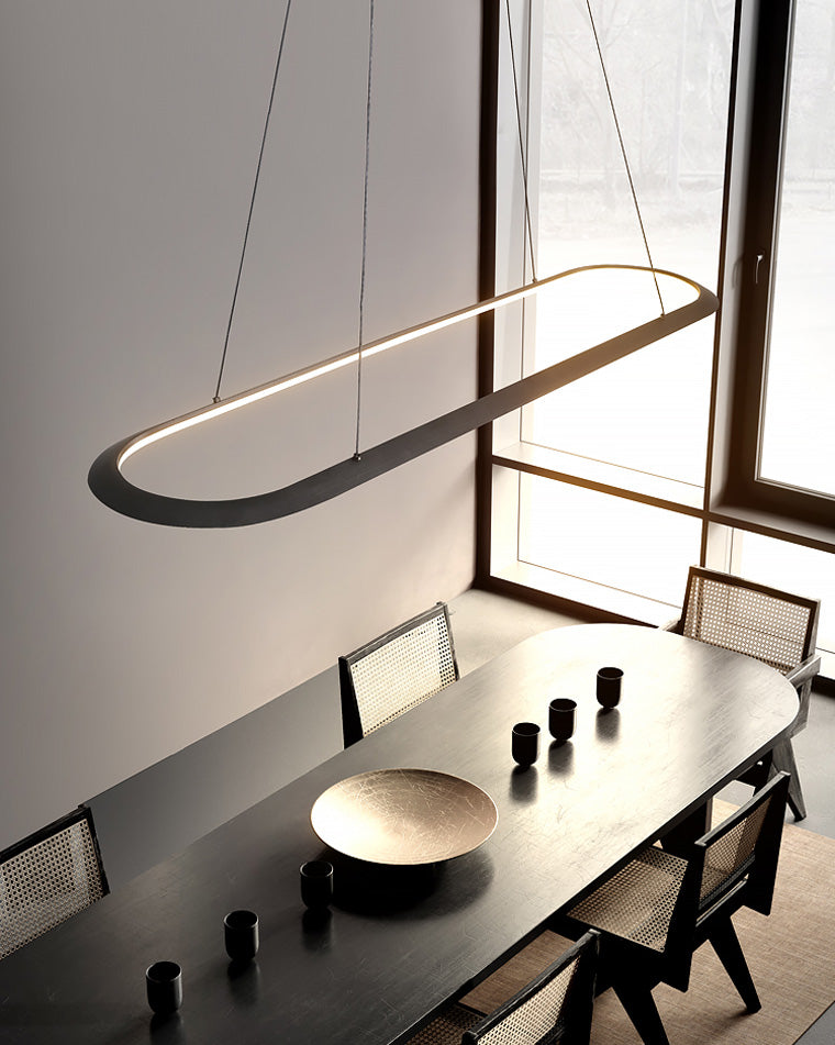 Lustre ovale long WOMO-WM2465