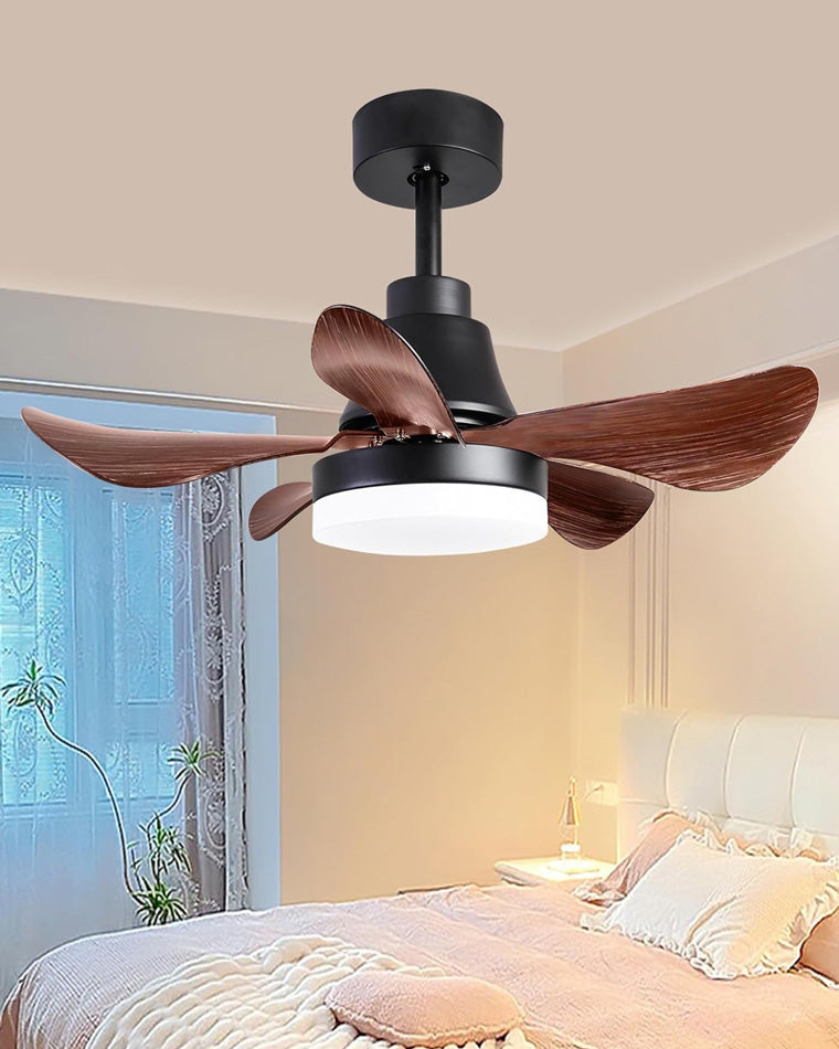 WOMO Petite lampe de ventilateur de plafond de ferme moderne-WM5044
