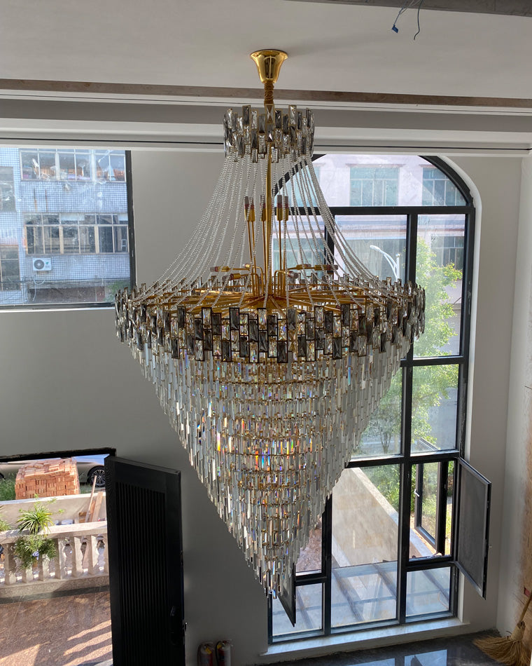 Lustre en cristal massif à plusieurs niveaux WOMO-WM2380