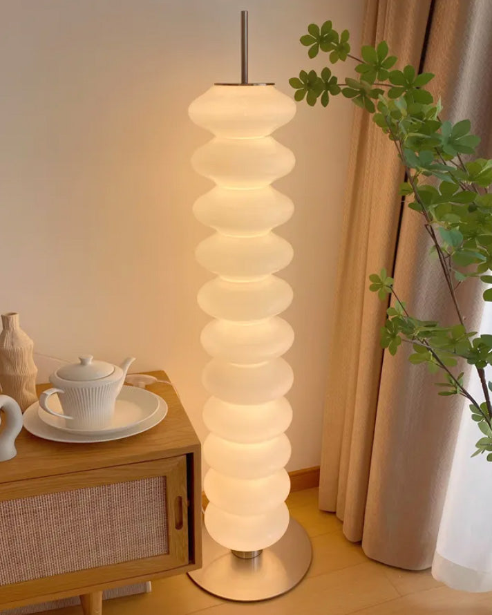 WOMO Lampe sur Pied Boules de Verre Empilées - WM7127
