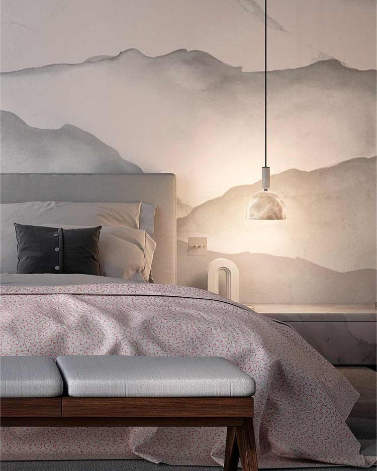 WOMO Oki-WM2899 Alabaster Pendant Light