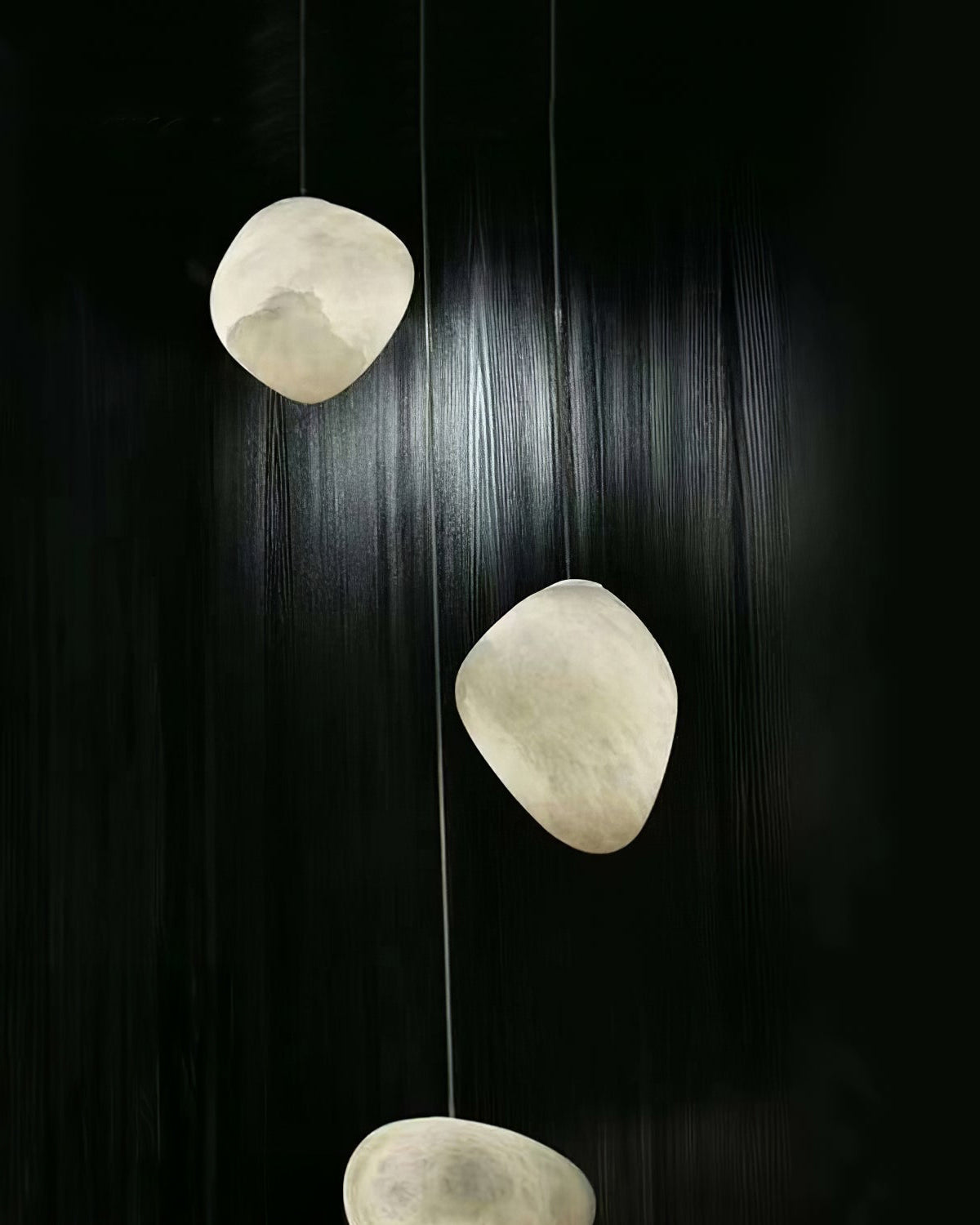 WOMO-WM2868 Irregular Alabaster Pendant Light
