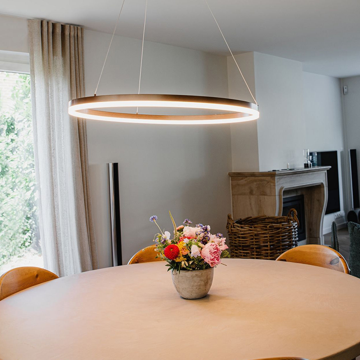 WOMO Suspension Rond Led Minimaliste-WM2030