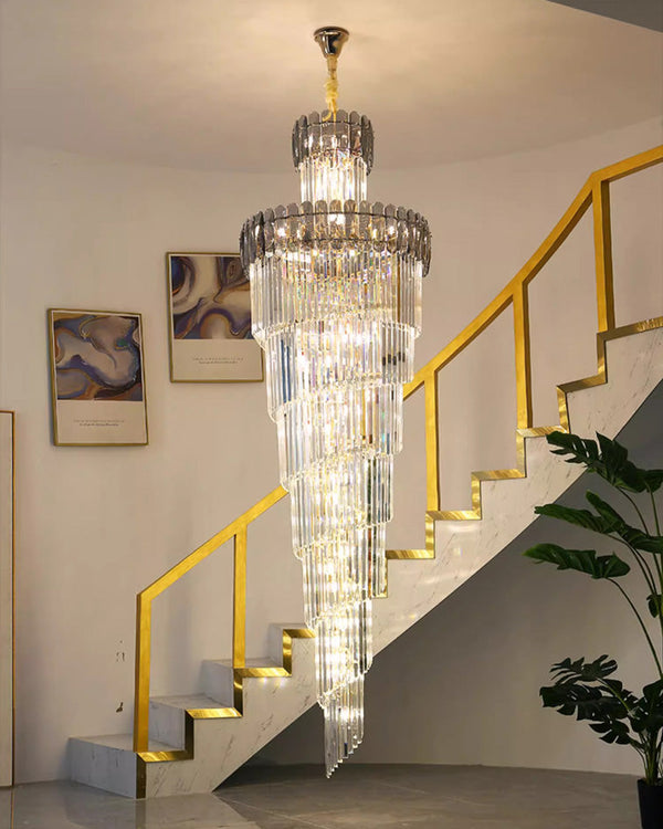 Lustre en cristal en cascade WOMO-WM2387