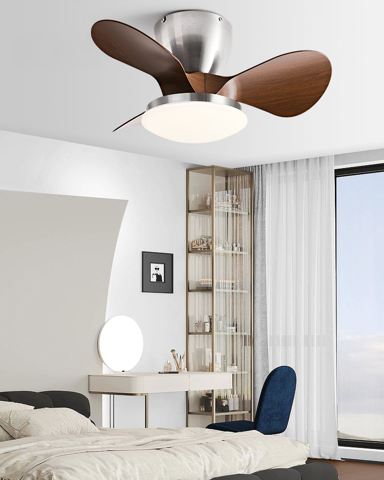 WOMO 24 pouces petite lampe de ventilateur de plafond à profil bas - WM5159