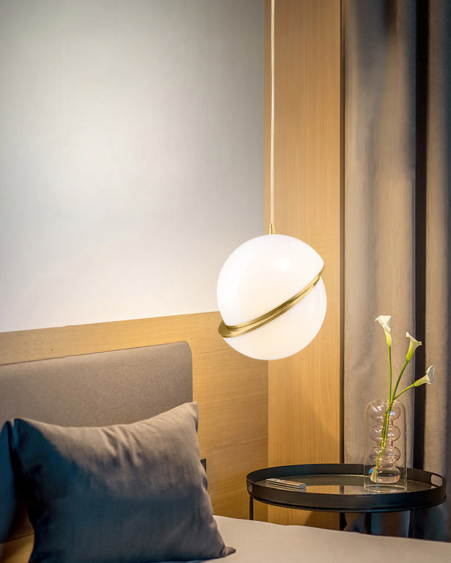 WOMO Gold Glass Ball Suspension-WM2679