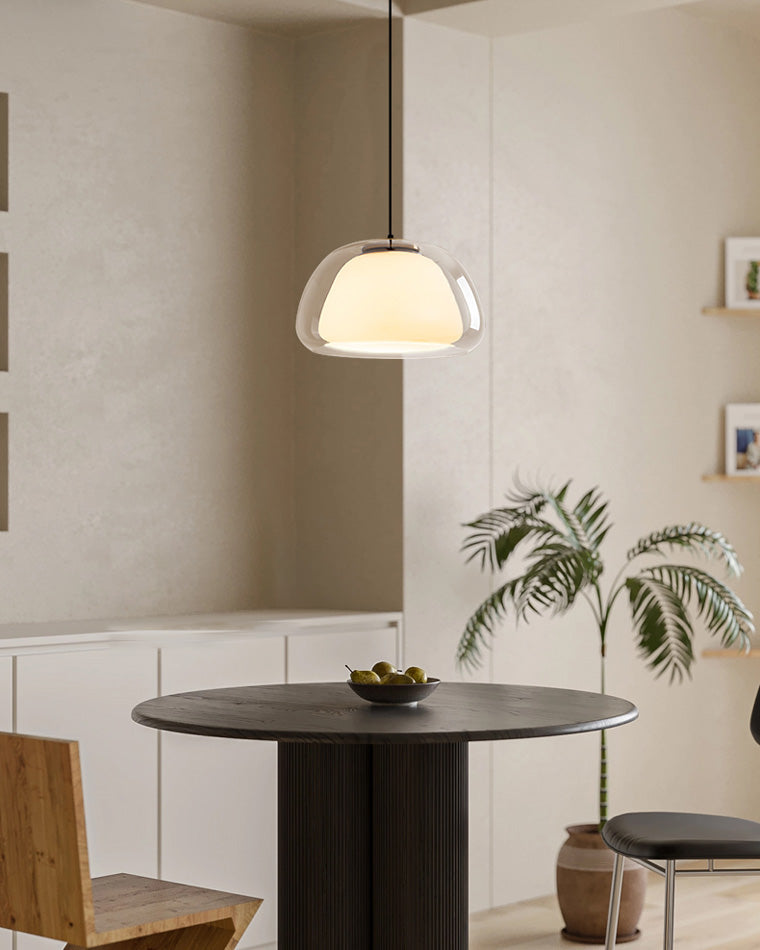 Suspension à dôme en verre WOMO-WM2537