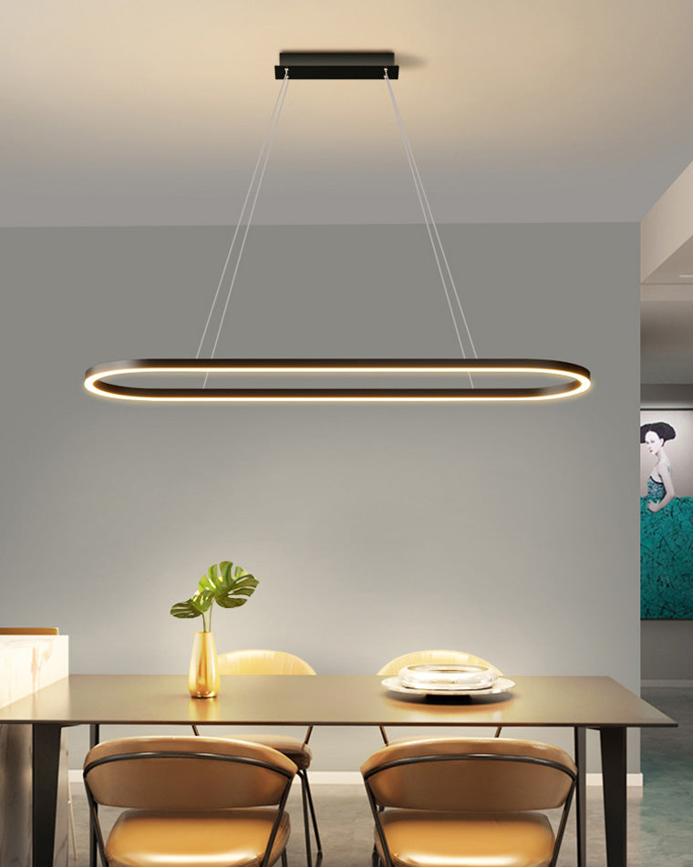 WOMO Lustre Ovale Led Minimaliste-WM2434